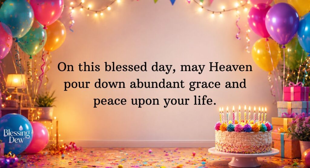 Spiritual Happy Birthday Blessings