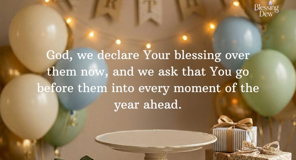 Spoken Birthday Prayers