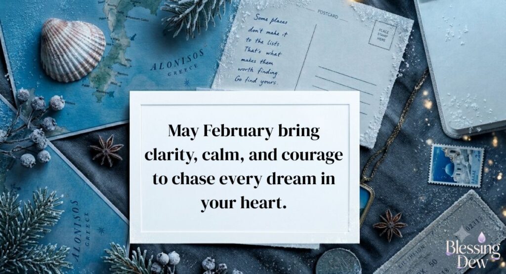 Welcome, February Blessings to Begin the New Month