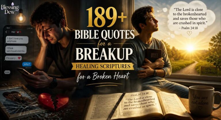 189+ Bible Quotes for a Breakup: Healing Scriptures for a Broken Heart