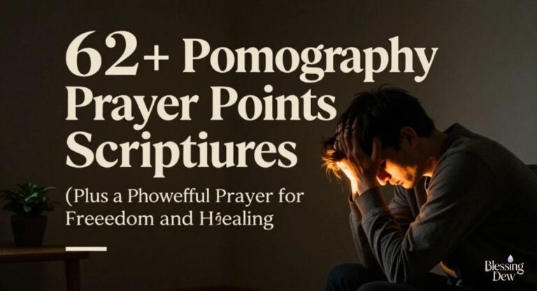 62+ Pornography Prayer Points with Scriptures (Plus a Powerful Prayer for Freedom and Healing)