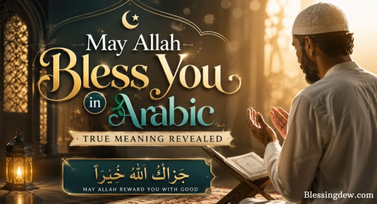 May Allah Bless You in Arabic: True Meaning Revealed