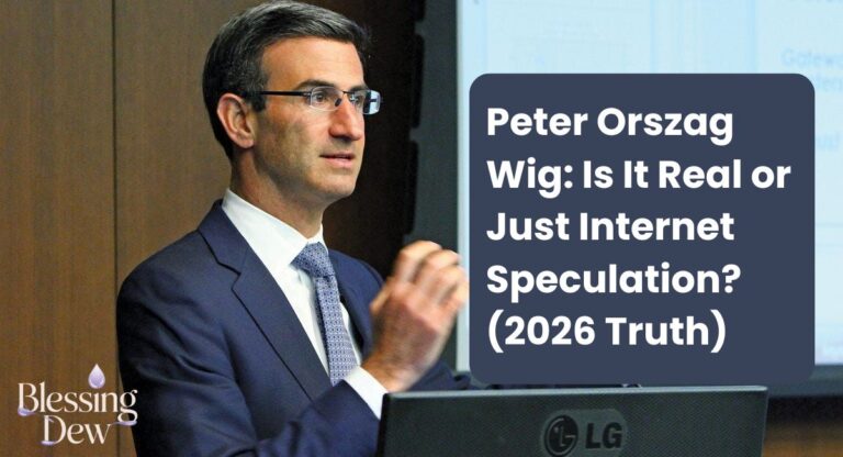 Peter Orszag Wig: Is It Real or Just Internet Speculation? (2026 Truth)