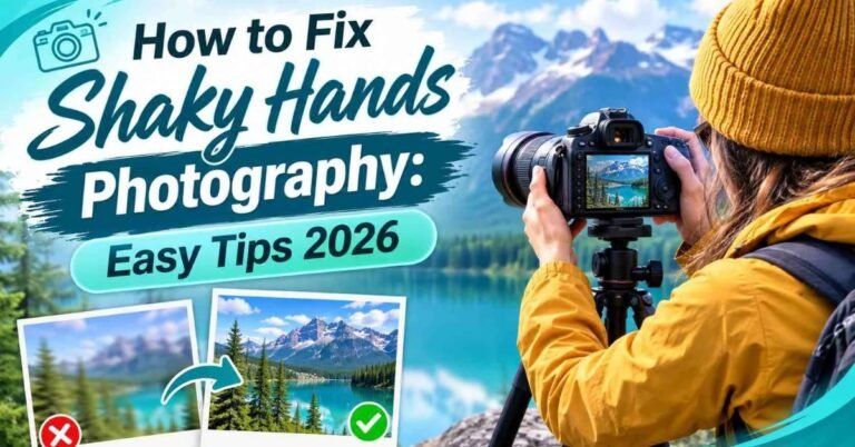 how to fix shaky hands photography