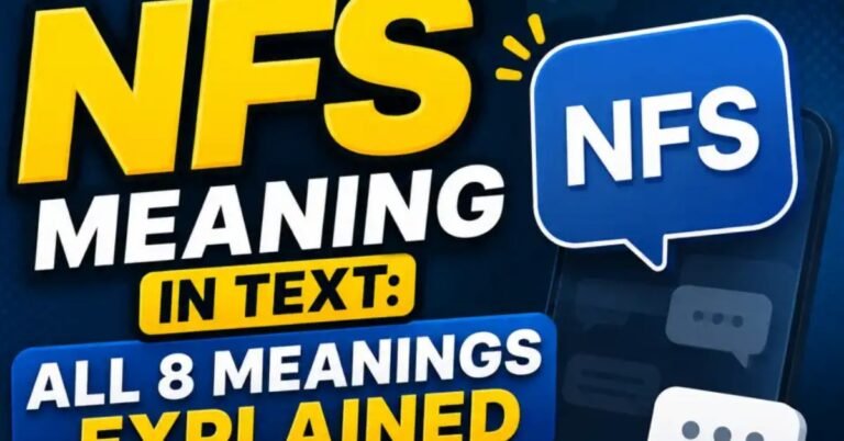 nfs meaning text