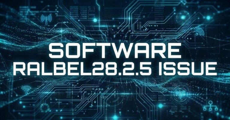 software ralbel28.2.5 issue